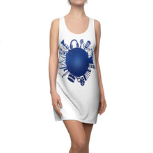 Load image into Gallery viewer, Workd of music Cut & Sew Racerback Dress