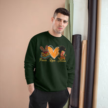 Load image into Gallery viewer, Peace Love Melanin unisex Champion Sweatshirt