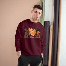 Load image into Gallery viewer, Peace Love Melanin unisex Champion Sweatshirt