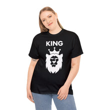 Load image into Gallery viewer, Copy of Black kingHeavy Cotton Tee
