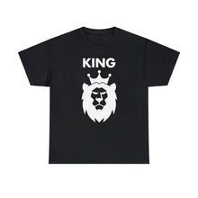 Load image into Gallery viewer, Copy of Black kingHeavy Cotton Tee
