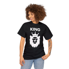 Load image into Gallery viewer, Copy of Black kingHeavy Cotton Tee
