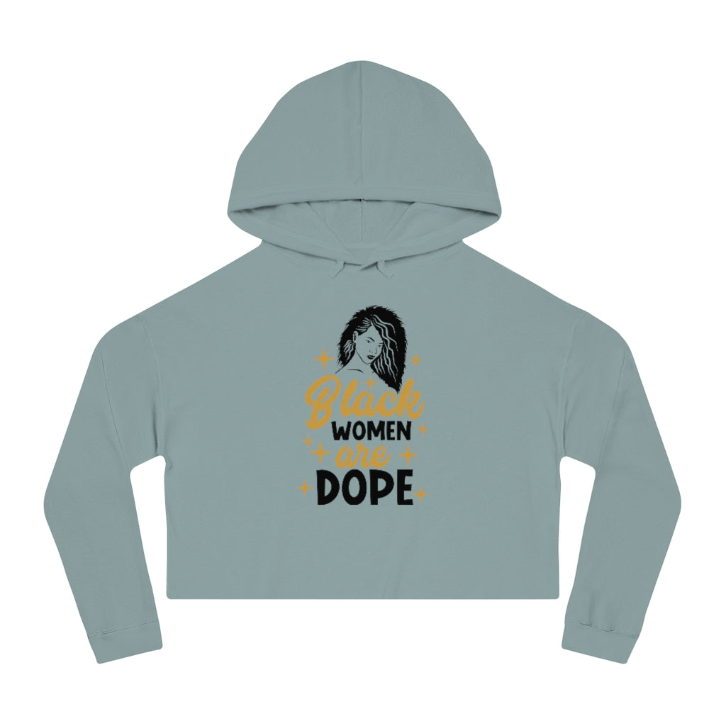 Dope Cropped Hooded Sweatshirt