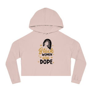 Dope Cropped Hooded Sweatshirt