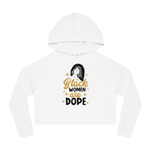 Dope Cropped Hooded Sweatshirt