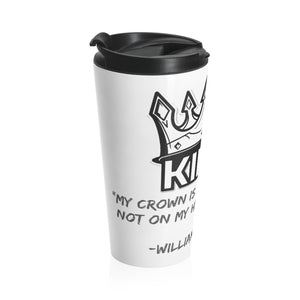 My Crown Stainless Steel Travel Mug